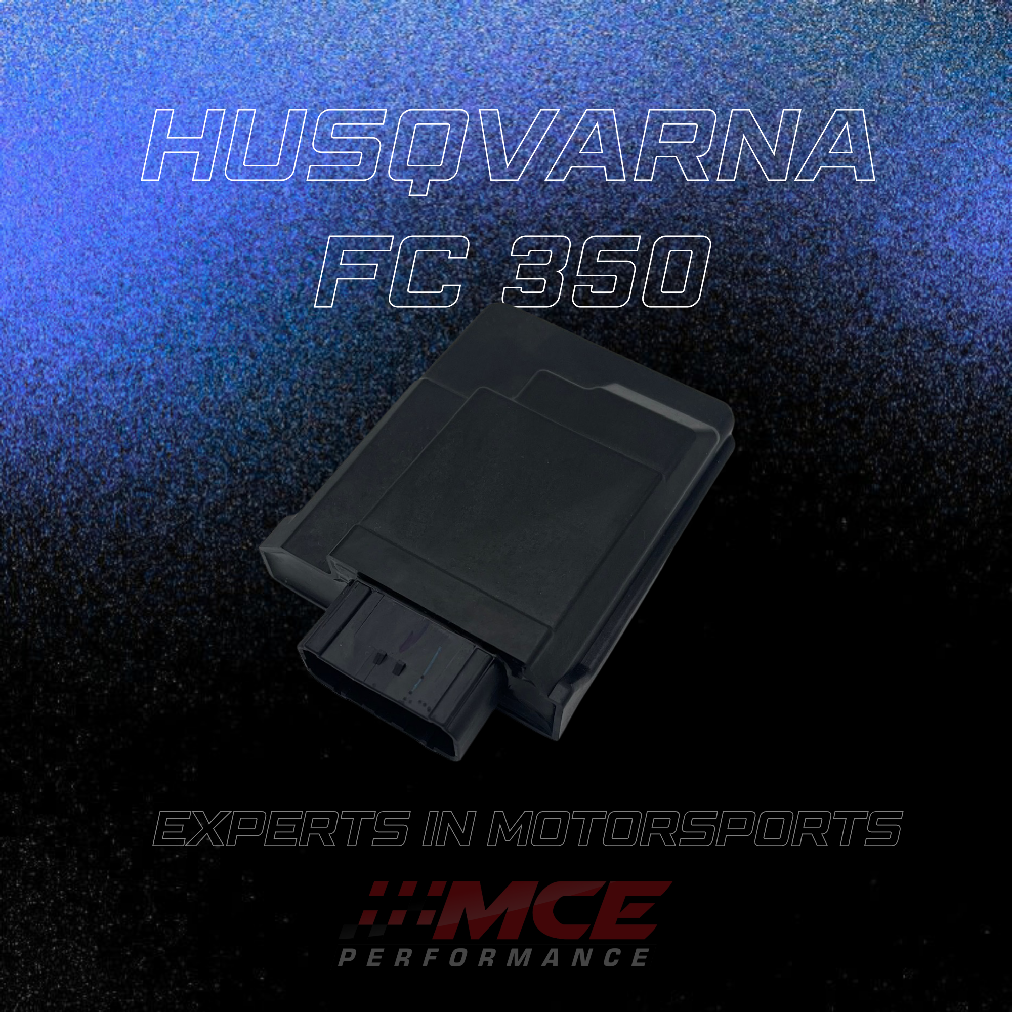 Husqvarna FC 350 ECU tuning and dyno calibration by MCE Performance – developed and engineered in Austria