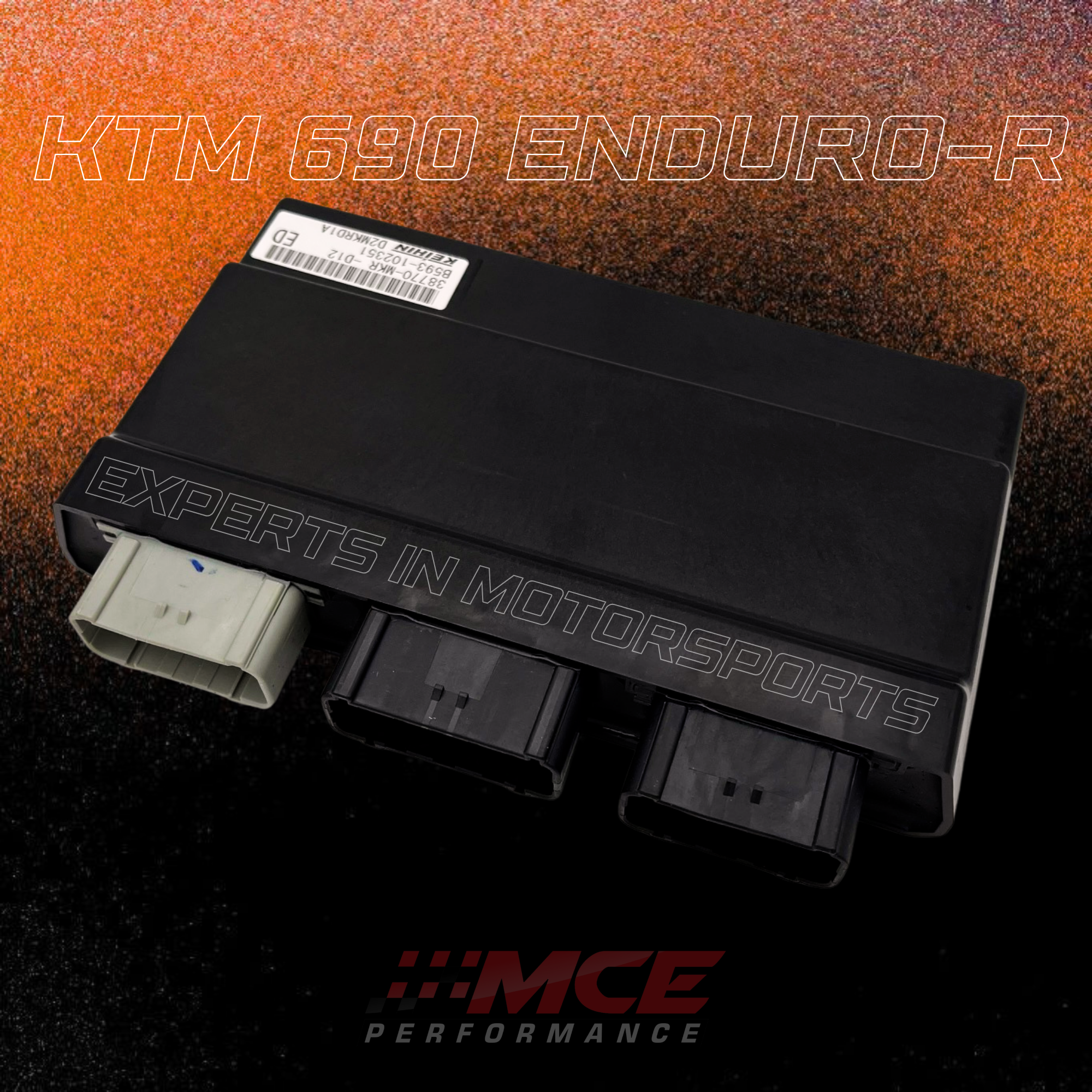 KTM 690 Enduro-R ECU tuning and dyno calibration by MCE Performance – developed and engineered in Austria