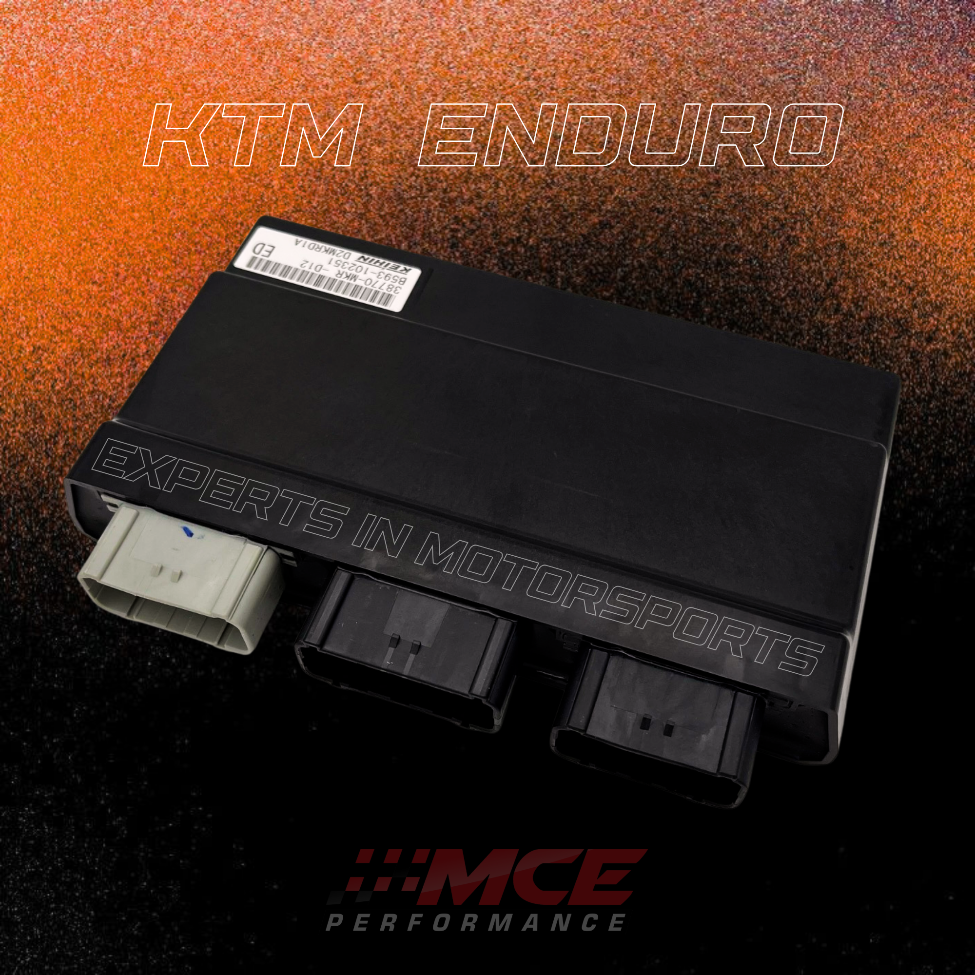 KTM Enduro TBI TPI ECU tuning and dyno calibration by MCE Performance – developed and engineered in Austria