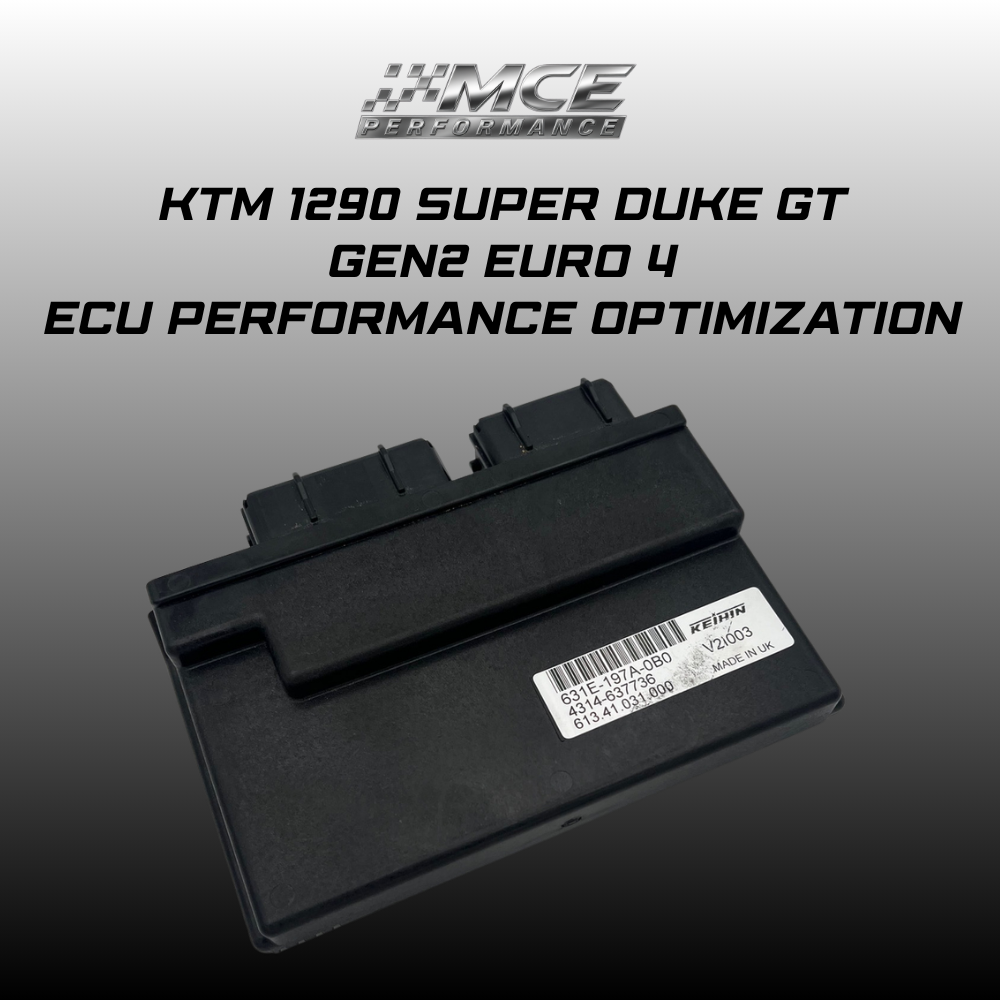 KTM 1290 Super Duke GT Gen2 Euro 4 ECU performance optimization for improved throttle response and touring performance by MCE Performance