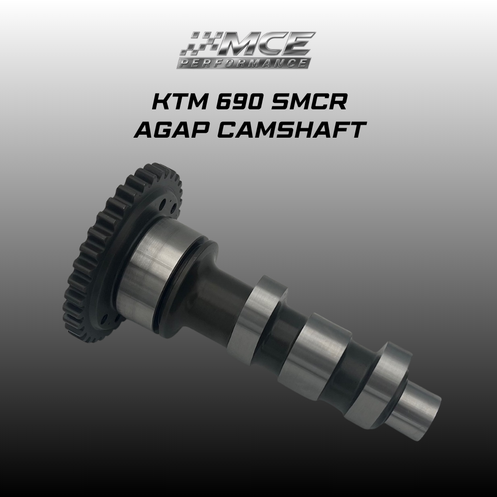 KTM 690 SMCR AGAP performance camshaft for increased top end power and engine performance