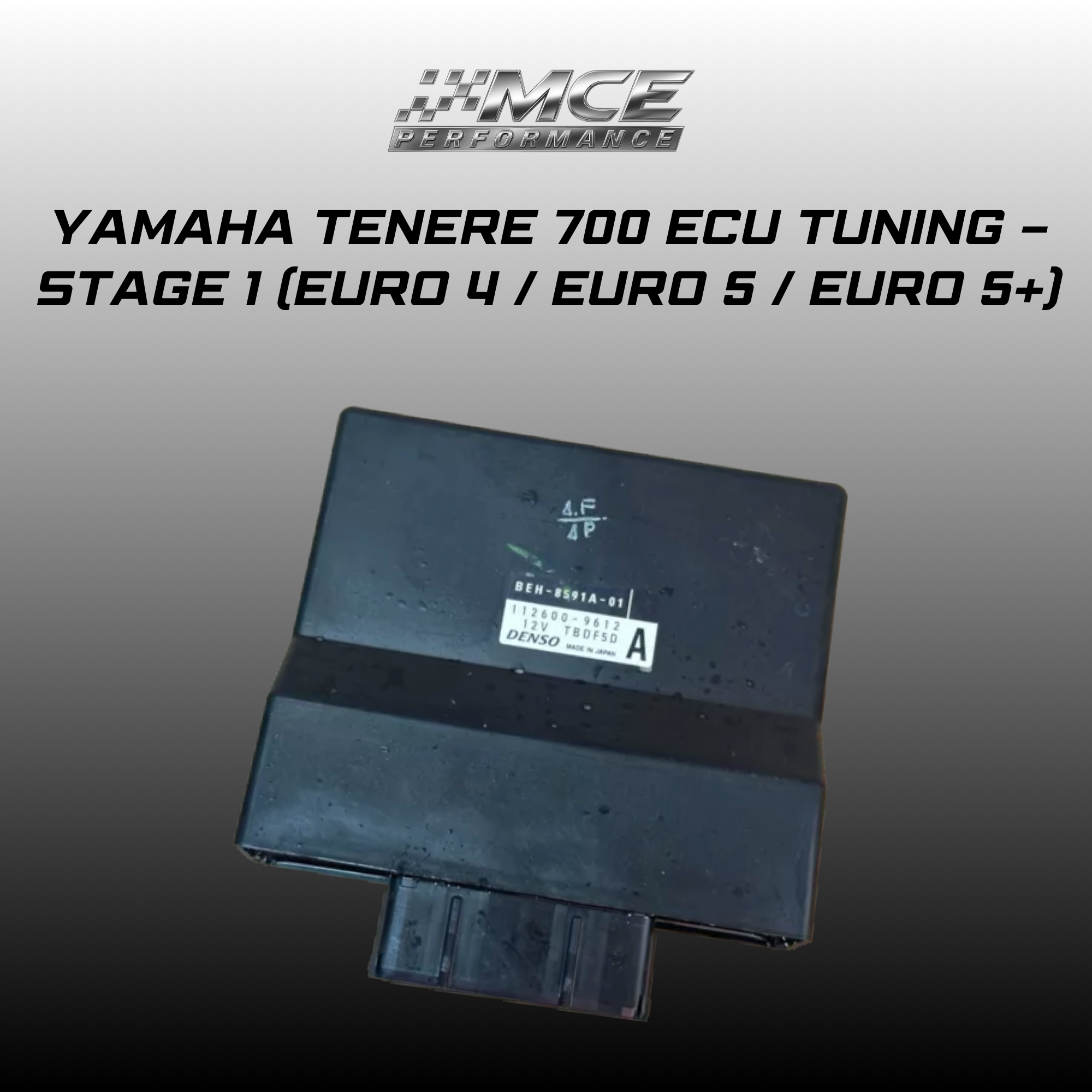 Yamaha Tenere 700 ECU stage 1 tuning with optimized fueling lambda control and throttle response for improved rideability and midrange performance by MCE Performance