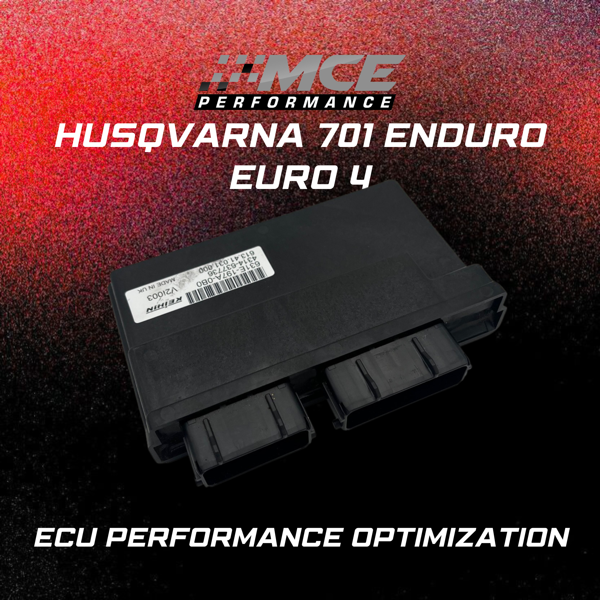 Husqvarna 701 Enduro Euro 4 ECU Performance Optimization – MCE Performance ECU unit with custom calibration for improved throttle response, power delivery and rideability