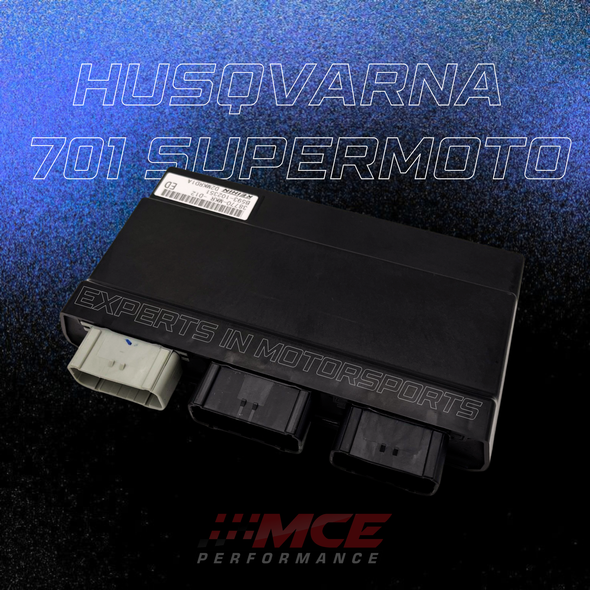 Husqvarna 701 Supermoto ECU tuning and dyno calibration by MCE Performance – developed and engineered in Austria