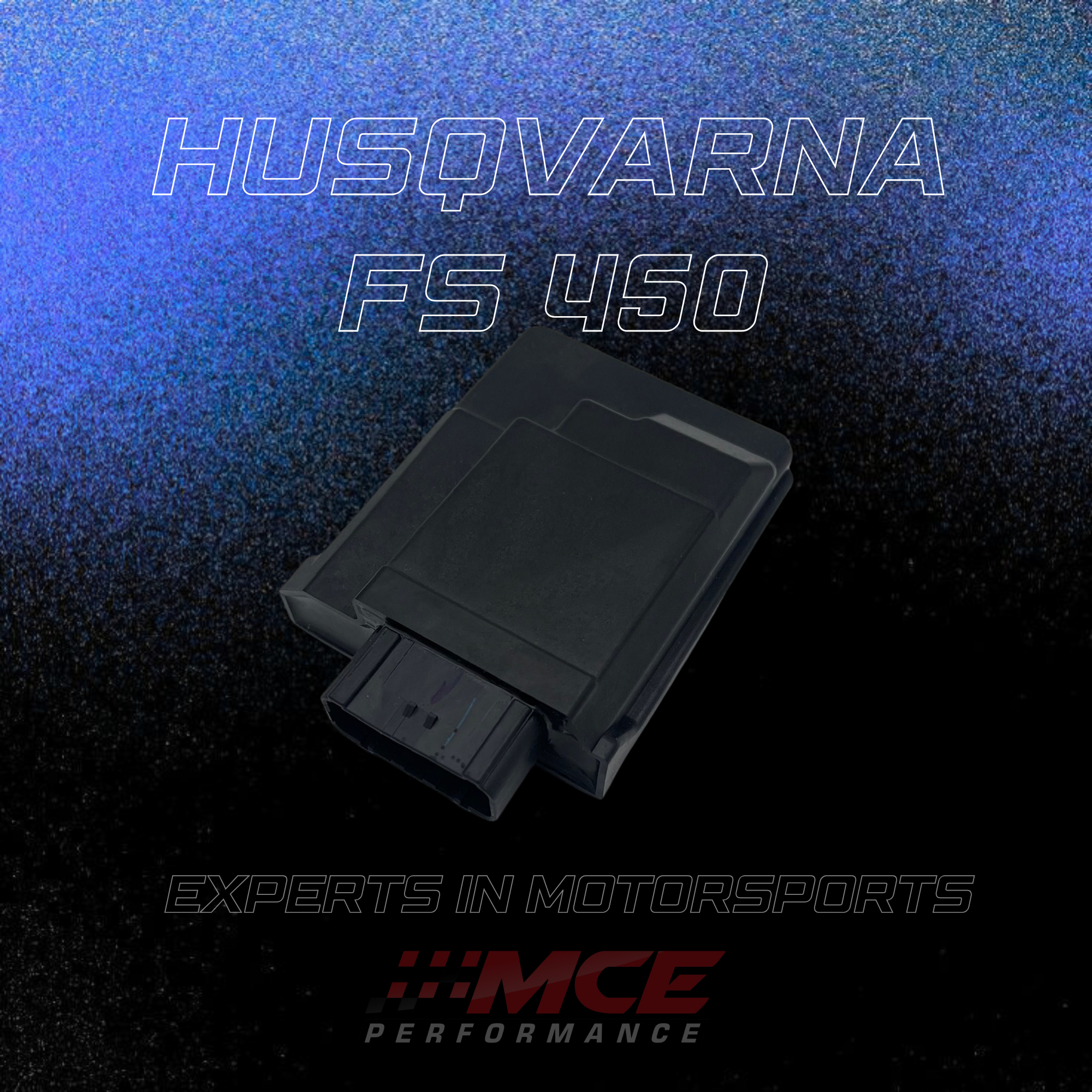Husqvarna FS 450 ECU tuning and dyno calibration by MCE Performance – developed and engineered in Austria