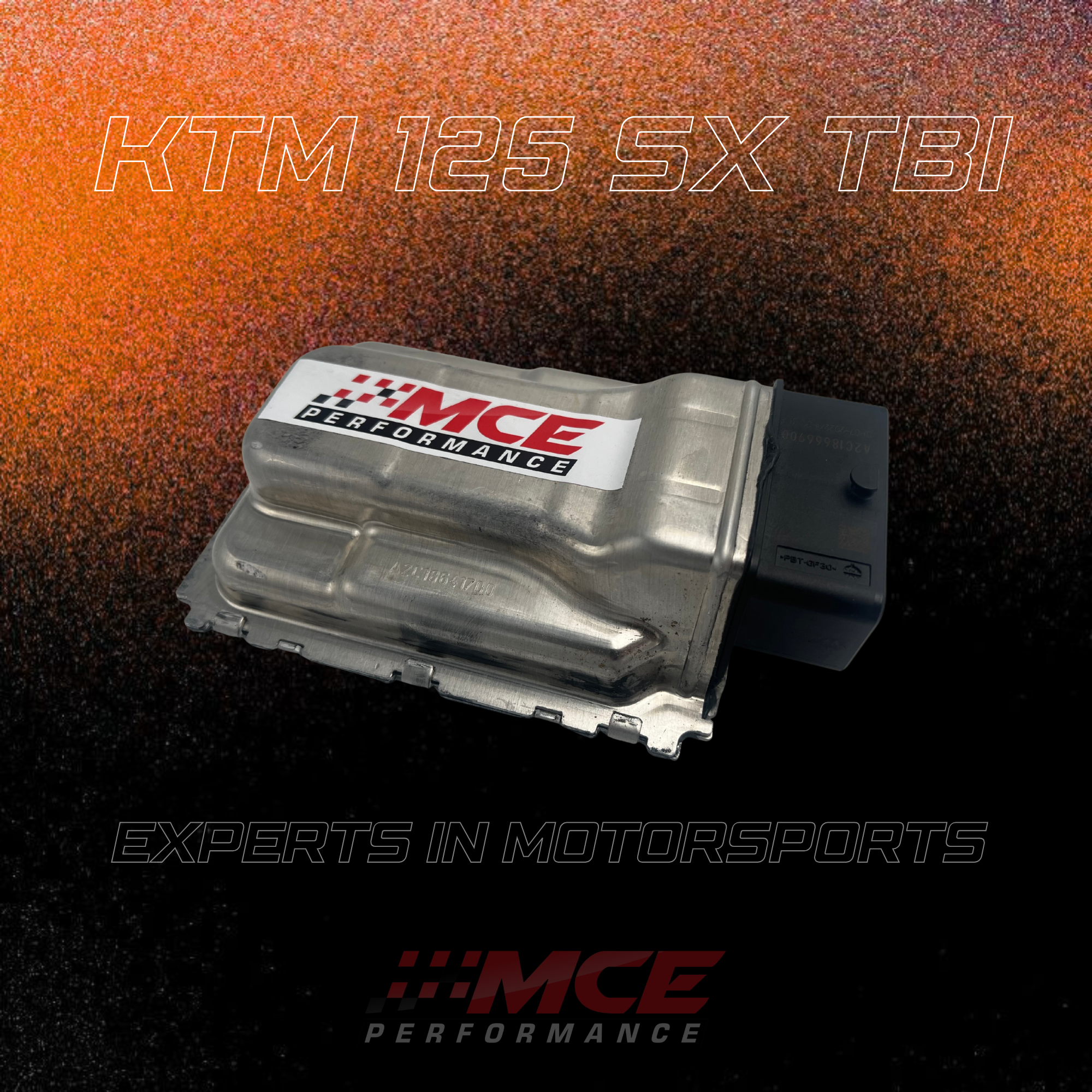 KTM 125 SX TBI ECU tuning and dyno calibration by MCE Performance – developed and engineered in Austria