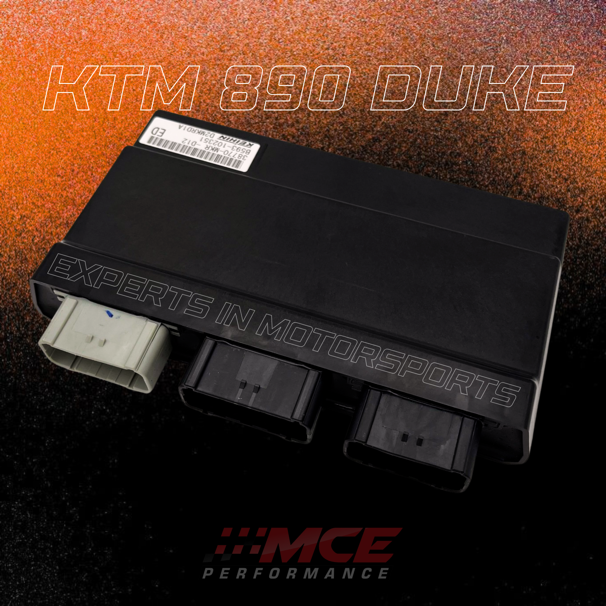 KTM 890 Duke ECU tuning and dyno calibration by MCE Performance – developed and engineered in Austria