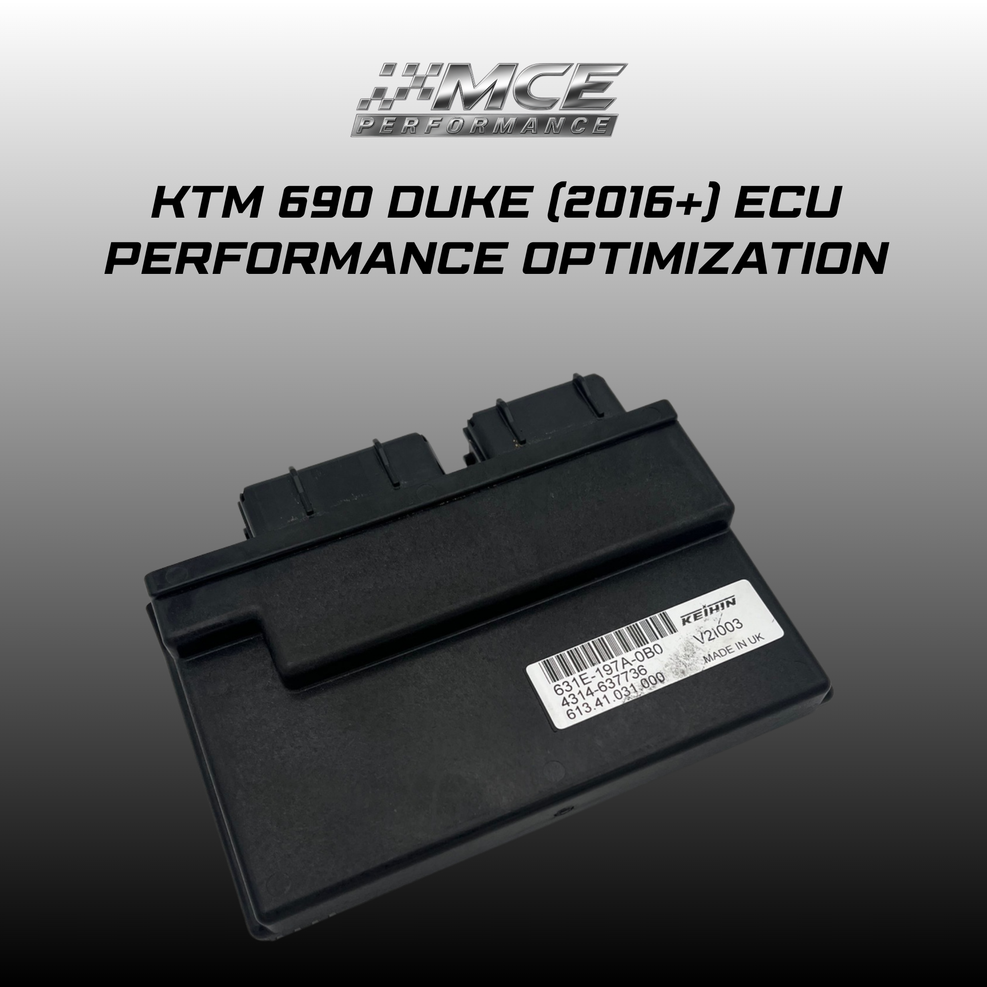KTM 690 Duke ECU tuning unit for performance optimization and throttle response improvement