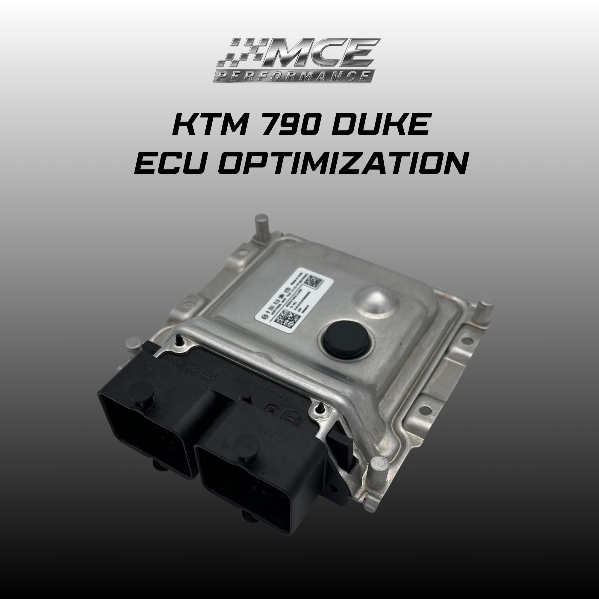 KTM 790 Duke ECU optimization with improved throttle response and performance by MCE Performance