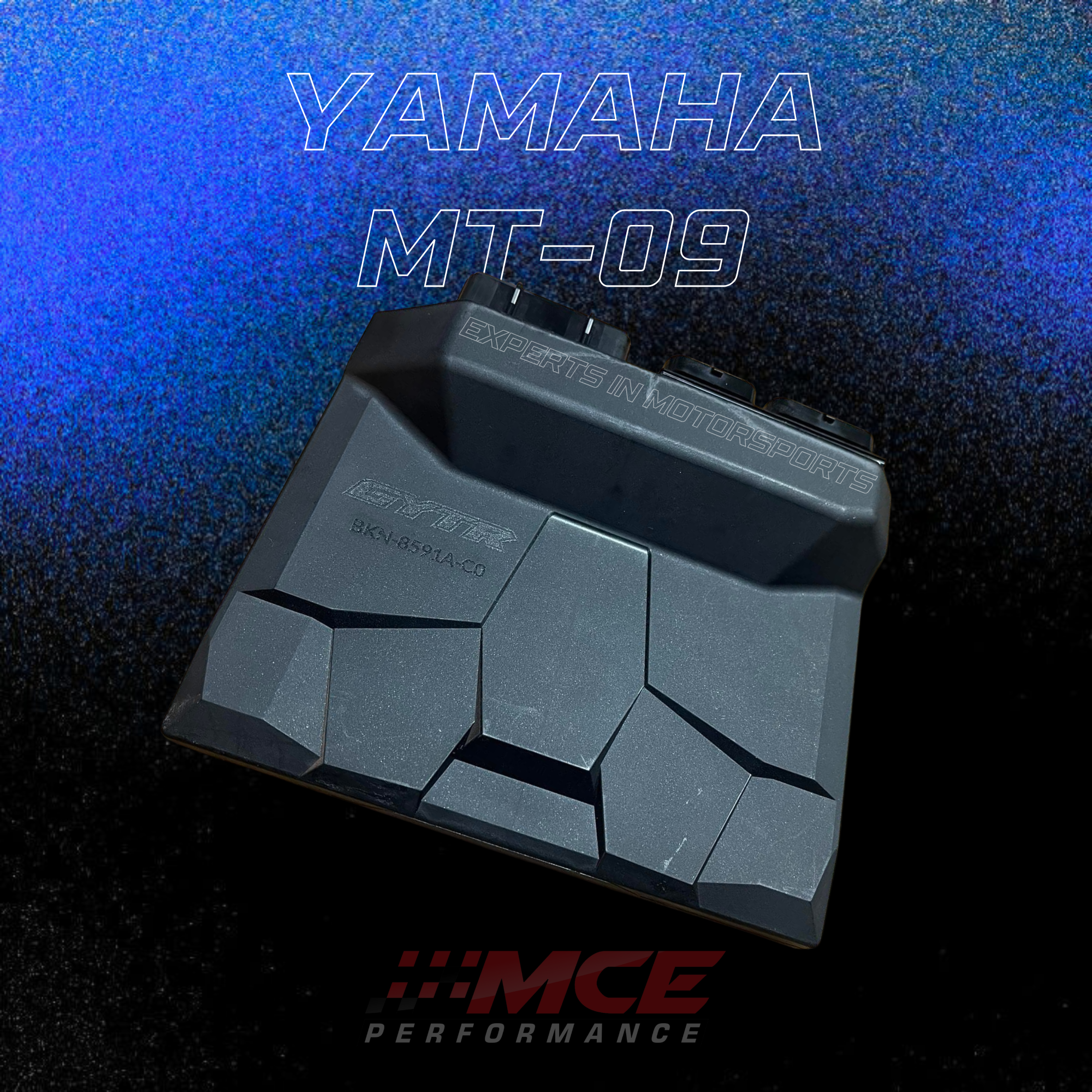 Yamaha MT-09 ECU tuning and dyno calibration by MCE Performance – developed and engineered in Austria