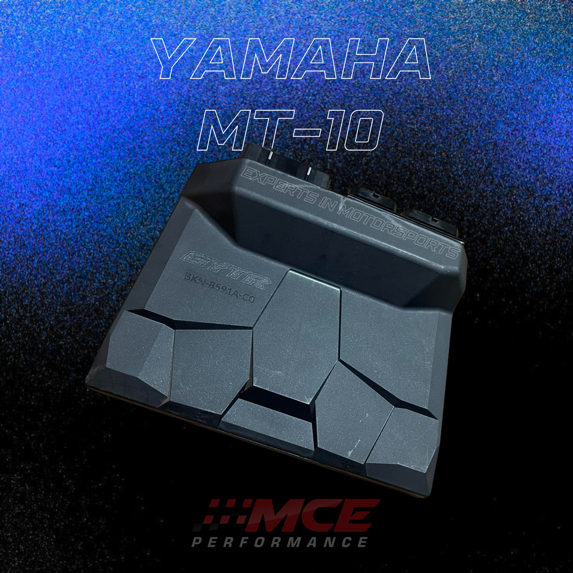 Yamaha MT-10 ECU tuning and dyno calibration by MCE Performance – developed and engineered in Austria